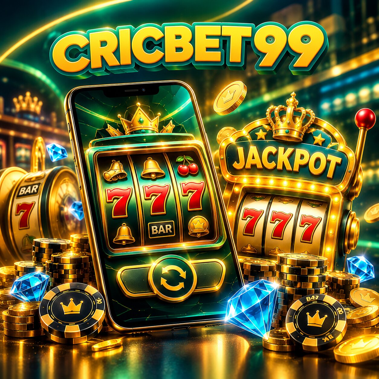 Slots and Jackpot Games Available on Cricbet99