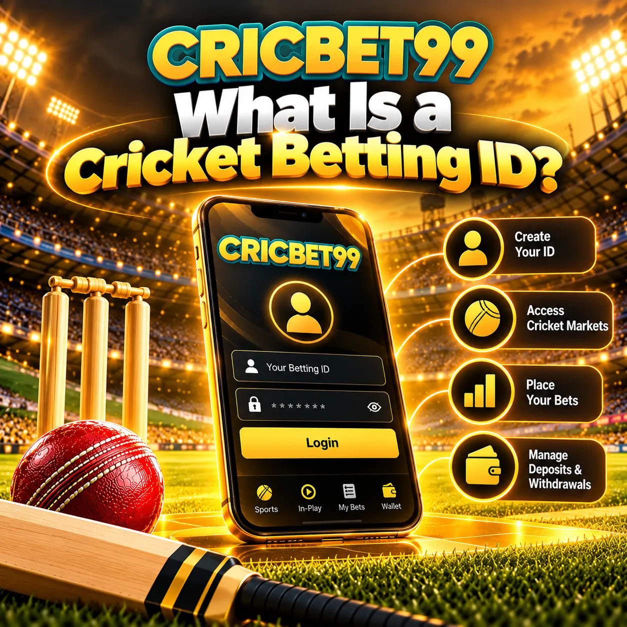 What Is a Cricket Betting ID?