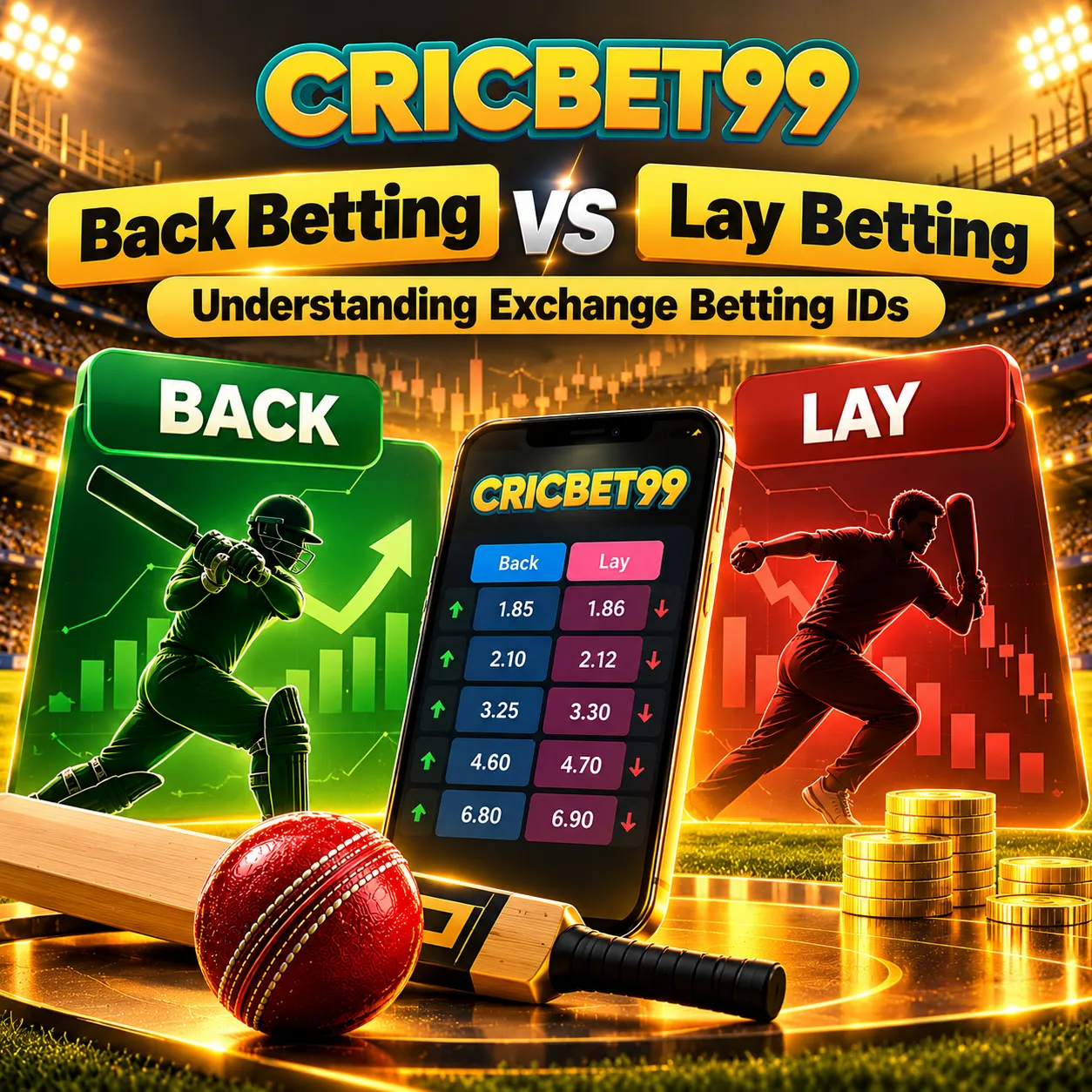 Back Betting vs Lay Betting – Understanding Exchange Betting IDs