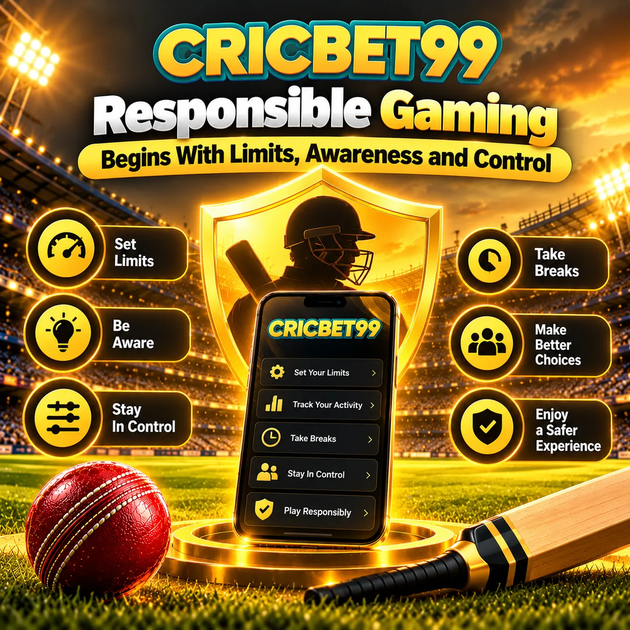 Responsible Gaming Begins With Limits, Awareness and Control